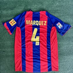 Vintage  FC Barcelona Jersey Rafa Marquez #4