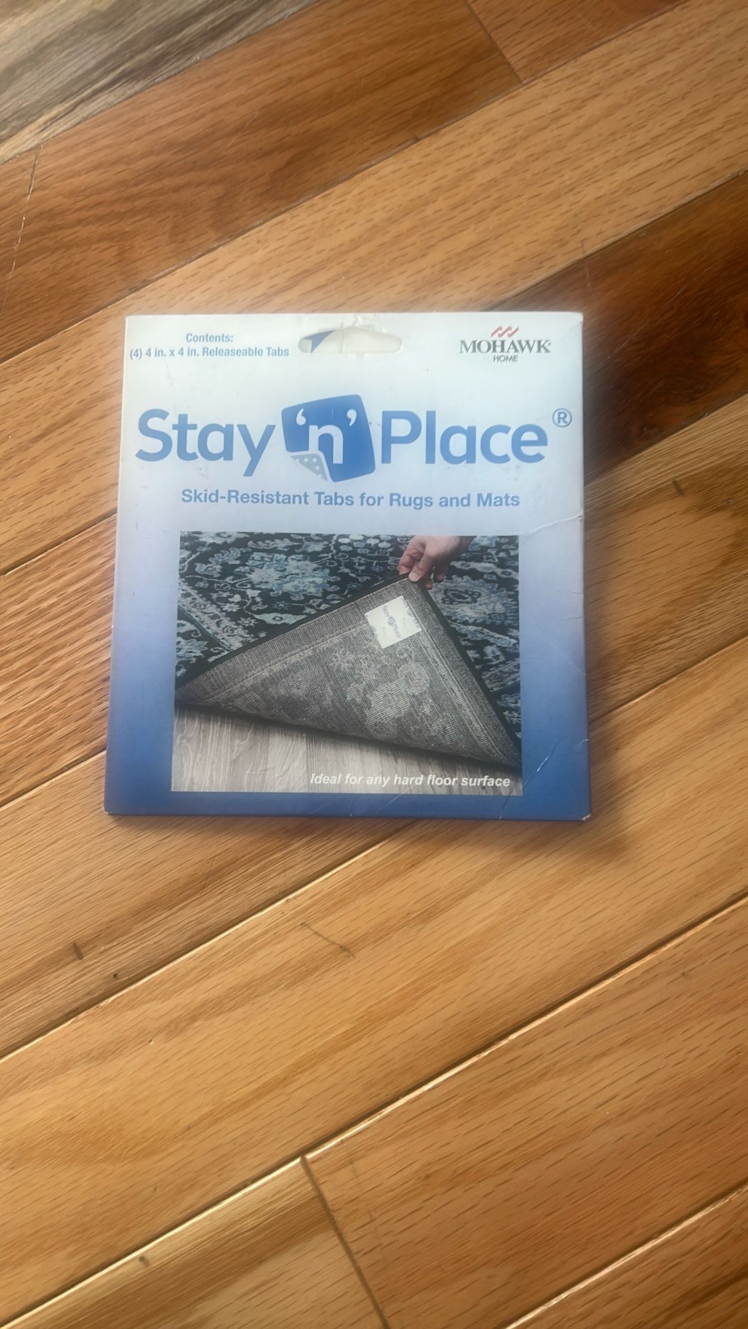 stay n place skid resistant tabs - new