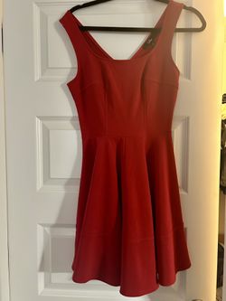 Red party Dress size Medium NEW