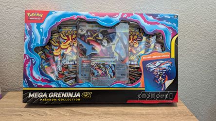 Pokemon Mega Greninja ex Premium Collection Box