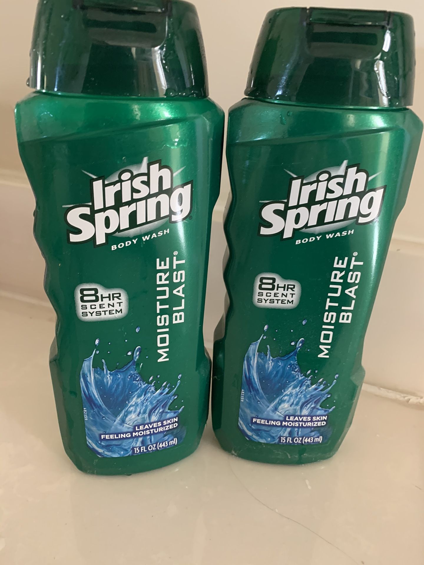 2 Irish Spring body washes