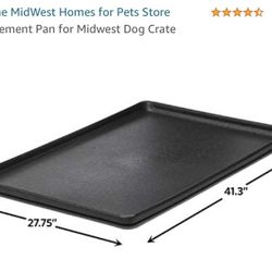Large Dog Crate Pan