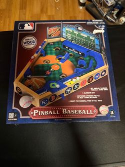 MLB pinball baseball quality wood construction