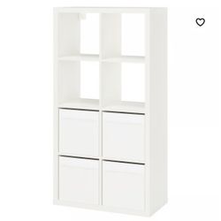 8 CUBE ORGANIZER (WHITE)