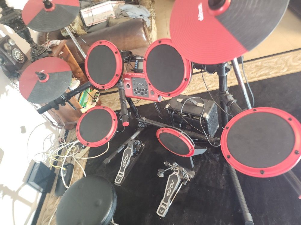 Drum Set Electric By DDrum Amp Included
