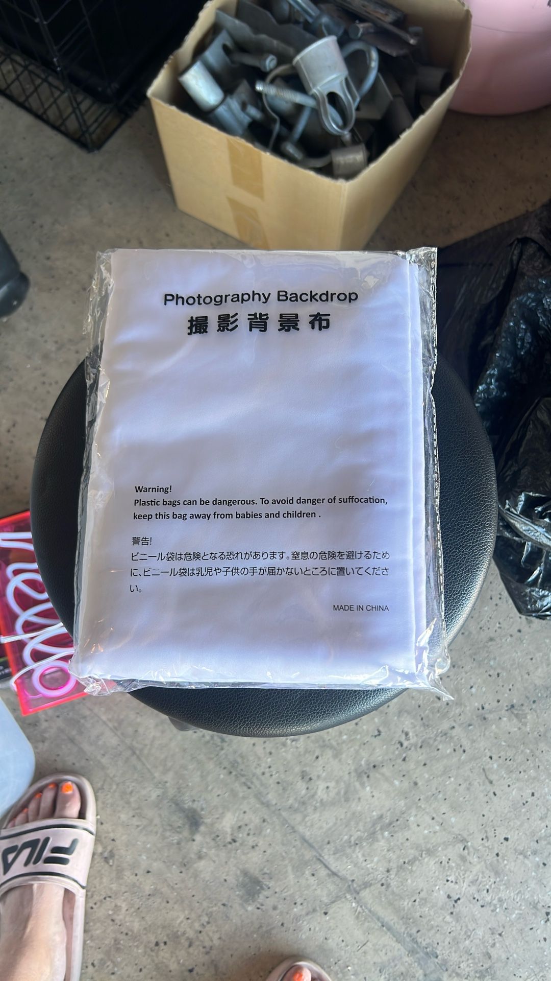 White Photography Backdrop