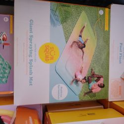 Giant Spraying Spalsh Mat