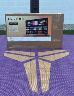 55ua77 55” Lg smart 4k led Uhd tv