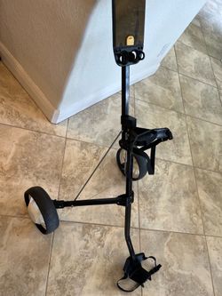 2 -wheeled golf push cart