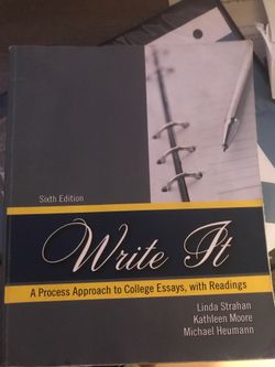 Write It Sixth Edition