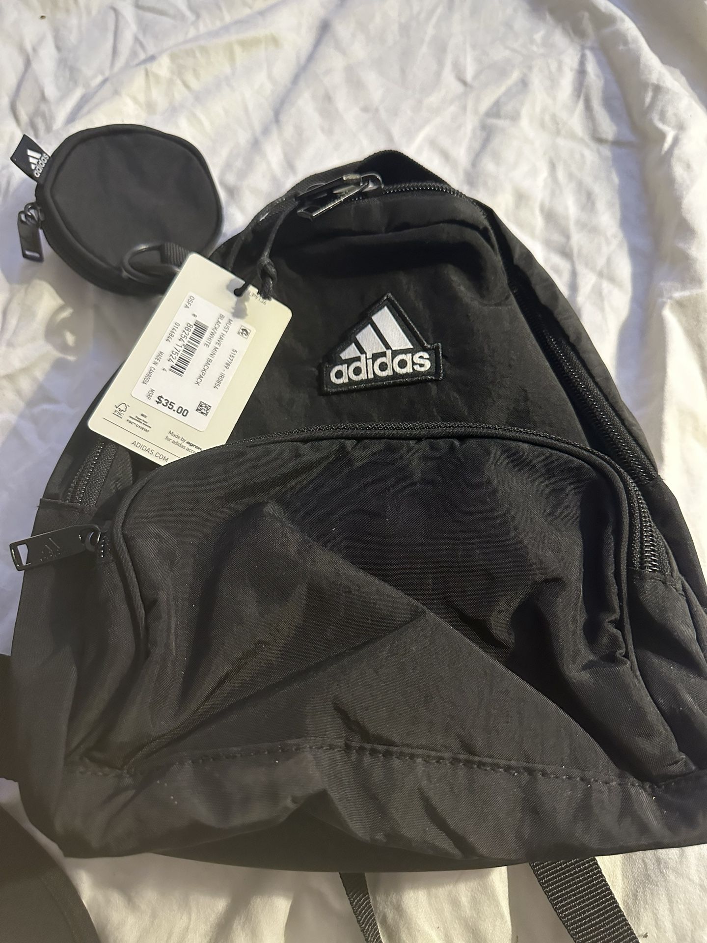 Adidas Hat And Mini backpack 
