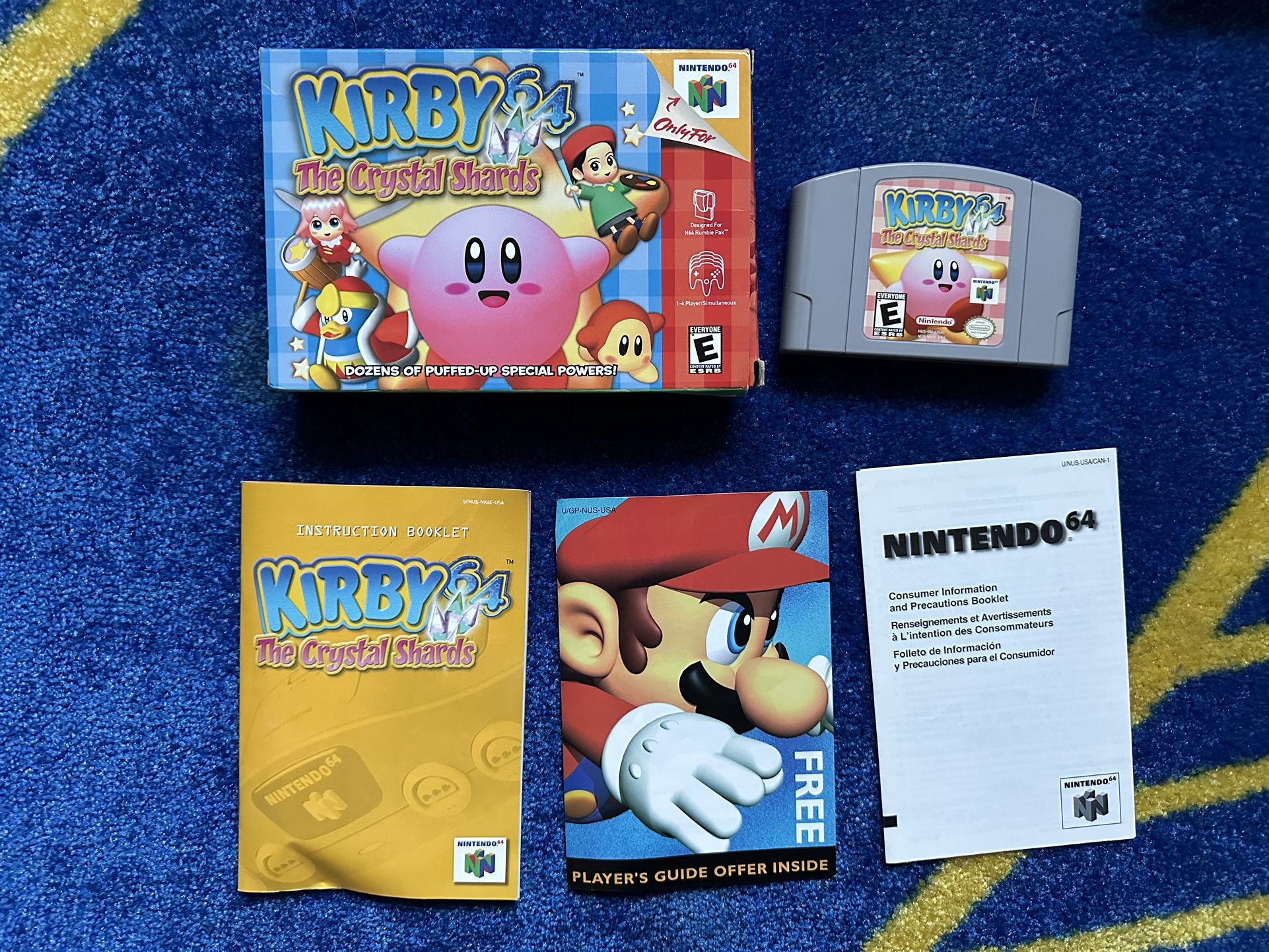 Kirby 64 CIB Nintendo 64