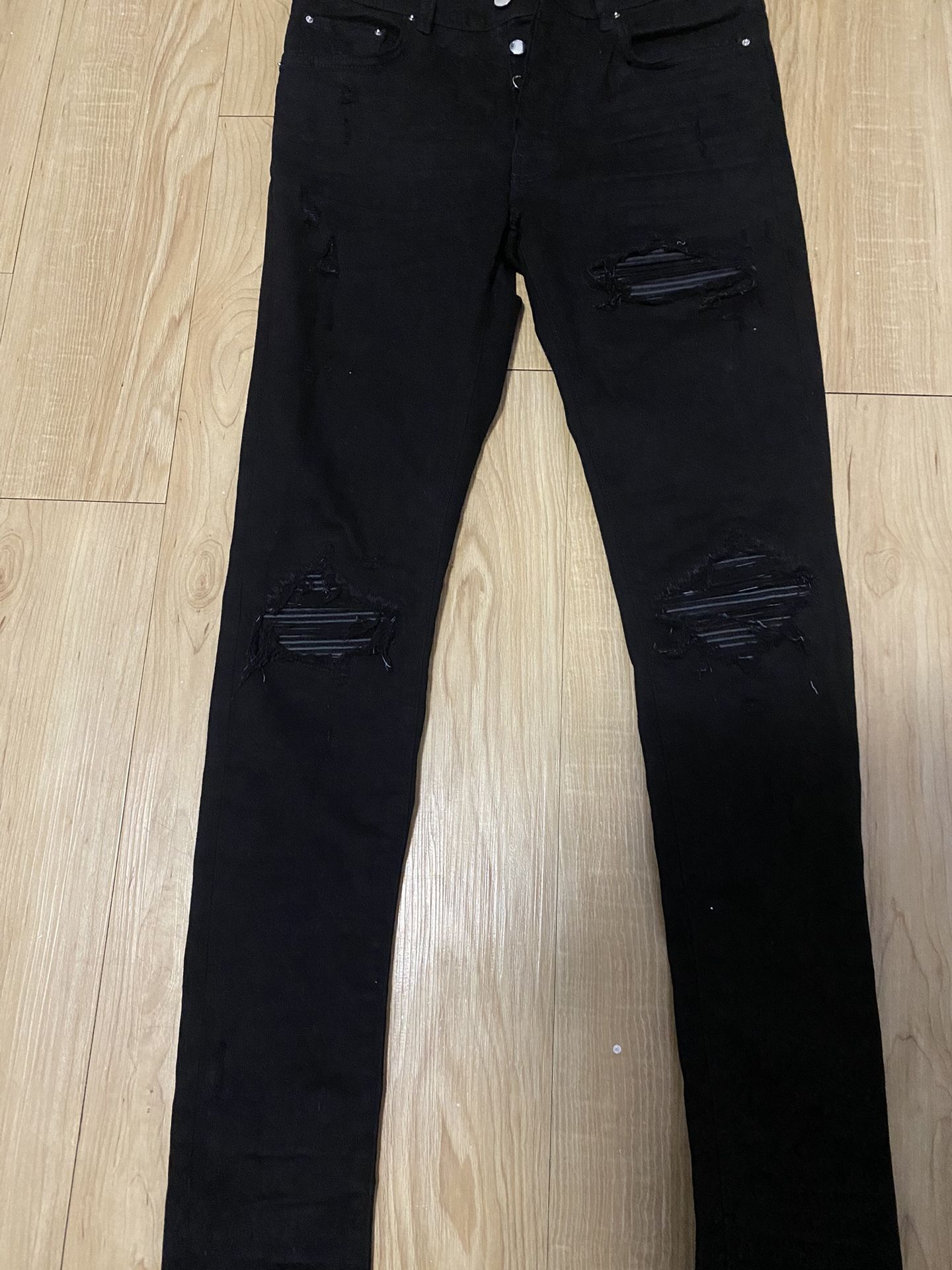 Amiri Mx1 Black On Black
