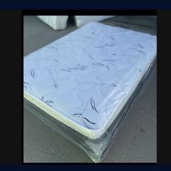 HOUSEHOLD BRAND NEW PILLOW TOP MATTRESSES ✅ COLCHONES NUEVOS PILLOW TOP 💯‼️ QUEEN SIZE $150 ❌ $210 With Box Spring FULL SIZE $140❌ $200 With Bo