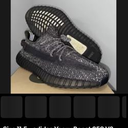 Yeezy 350 Black Reflective 