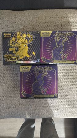 Pokémon ETBs Sale (small Rips)