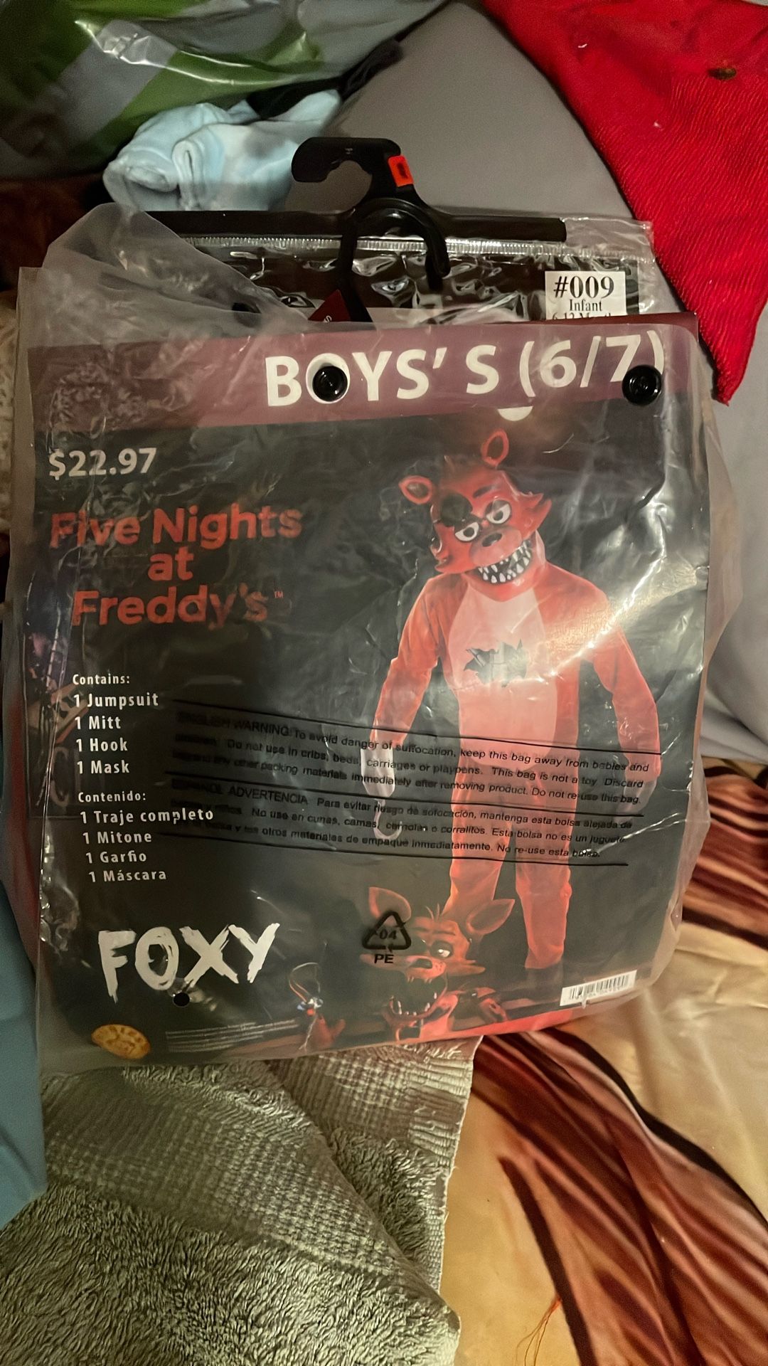 Foxy five nights at Freddy’s