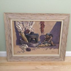 Two Acrylic Paintings By Ric Rose