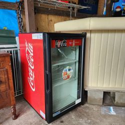 Coke Cola Display Mini Fridge