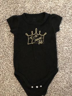 Baby girl onesie