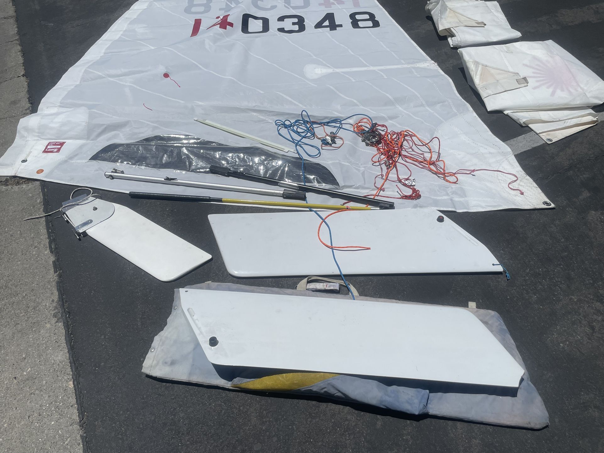 Laser Sailboat