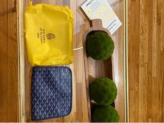 Navy blue Goyard Jouvence Toiletry bag