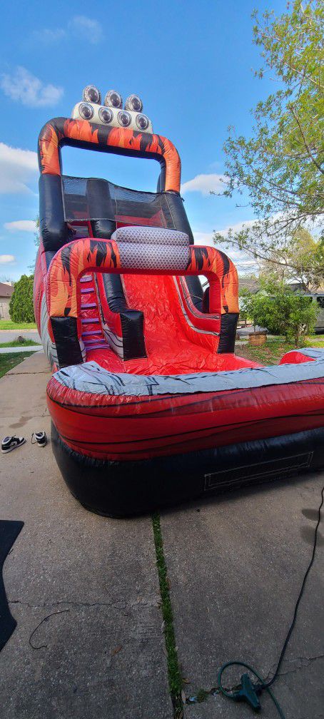 18ft Wet/dry slide With Blower