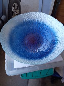 Glass centerpiece