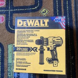 Dewalt 3 Speed Hammer Drill 
