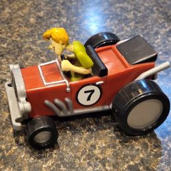 Shaggy (Scooby Doo) vintage #7 red race car 
