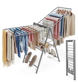 Brand New Adjustable/Sizable Clothes Drying Rack (still sealed in box !)