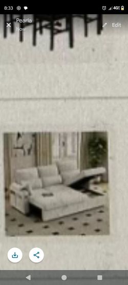 Pull out sofa bed