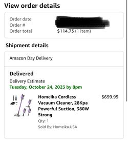 Homeika Vacuum