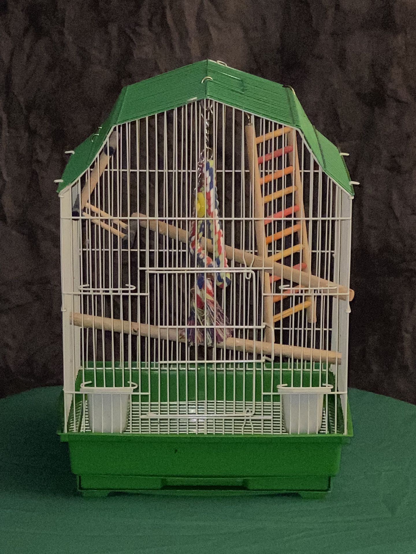 Bird Cage With Accessories 