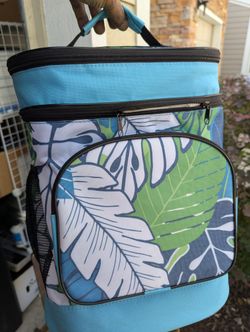 Large Rolling Cooler, Leakproof Insulated Soft Cooler Bag with Wheels & Handle