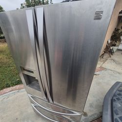 (Not Working Properly)Kenmore Elite Stainless Steel French Door Bridge 