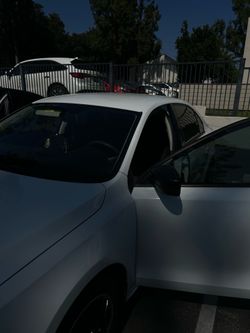 White Volkswagen Jetta 2015