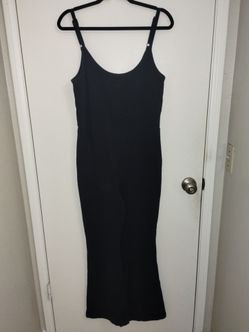 Good American Pants & Jumpsuits Good American Black Flare Jumpsuit XL
