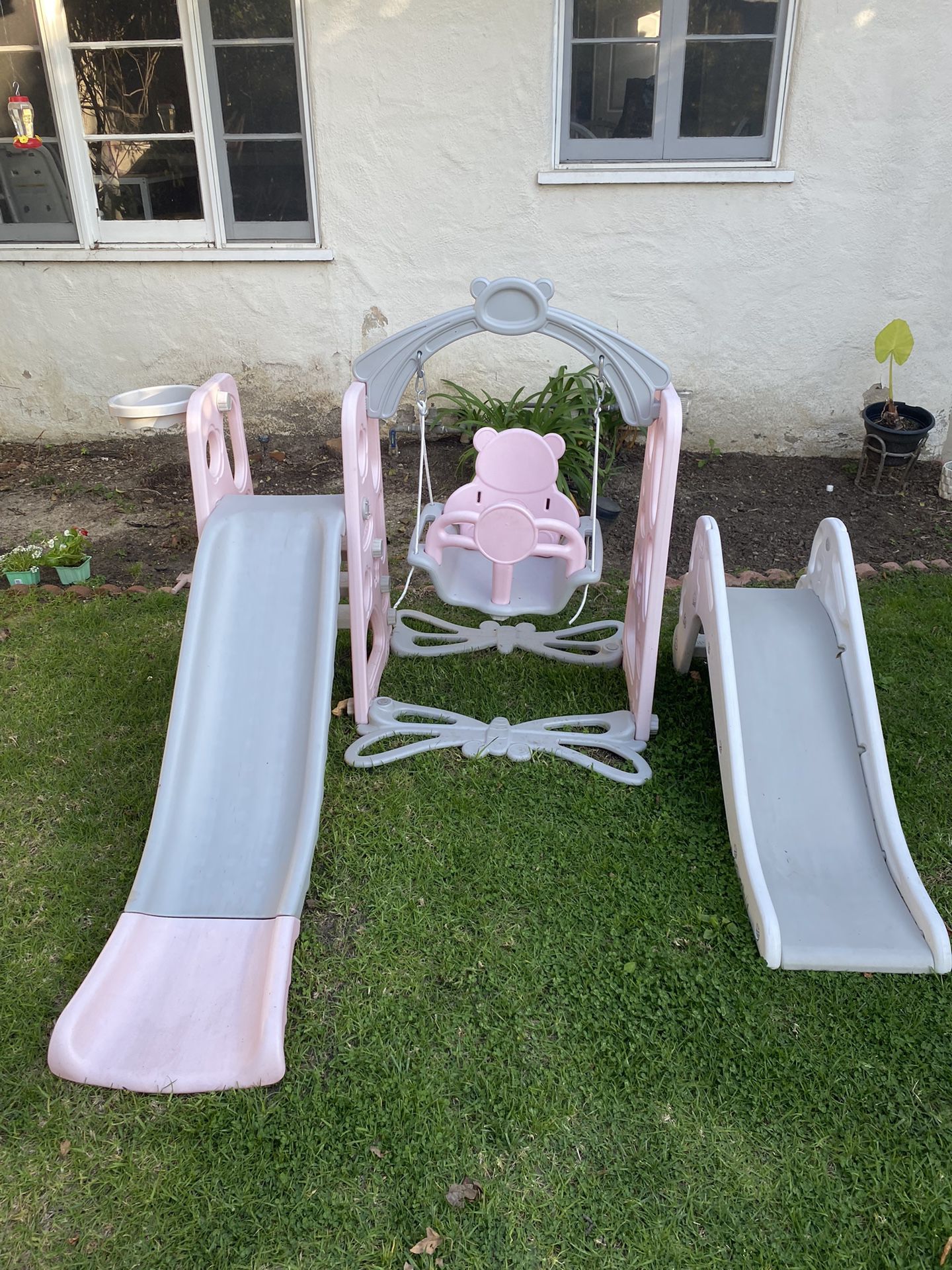 Toddler Swing Slide Set