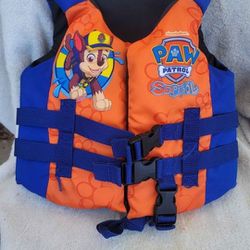 Kids Paw Patrol Life Jacket Vest 30-50 Pounds