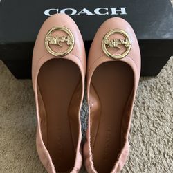 Coach flat ballets shoes