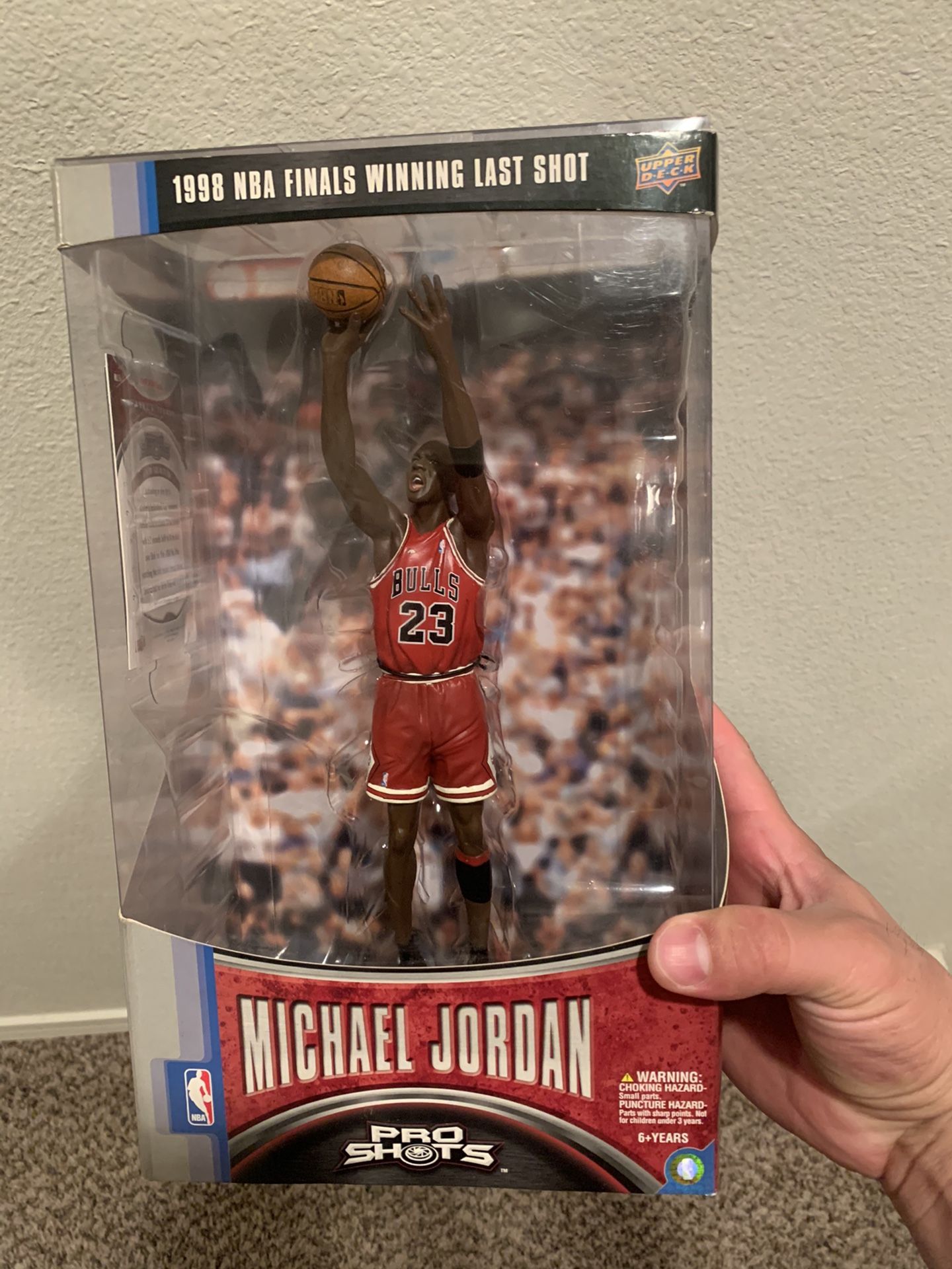 750$ Michael Jordan Last shot ProShots figure