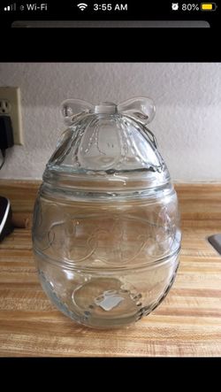 Easter egg jar