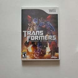 Transformers Revenge of The Fallen Nintendo Wii 