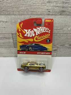  Hot Wheels Gold ‘2006 Nitty Gritty Kitty / Redline Classic • Die Cast Metal • Made in Thailand  