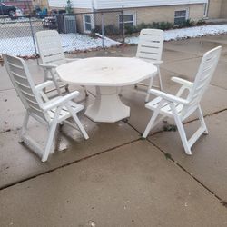 Outdoor Table And Chairs 