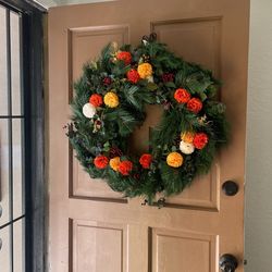 15 Inch Fall Wreath 