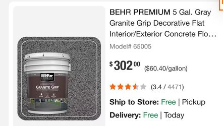 Behr grip paint