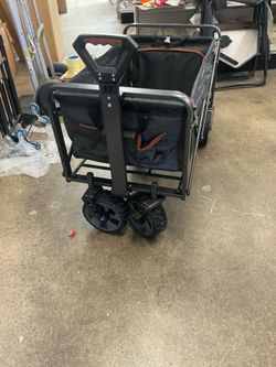 Mac Sports XL Folding Wagon with Brakes