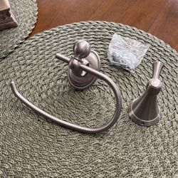 Brushed Nickel Bathroom Hardware